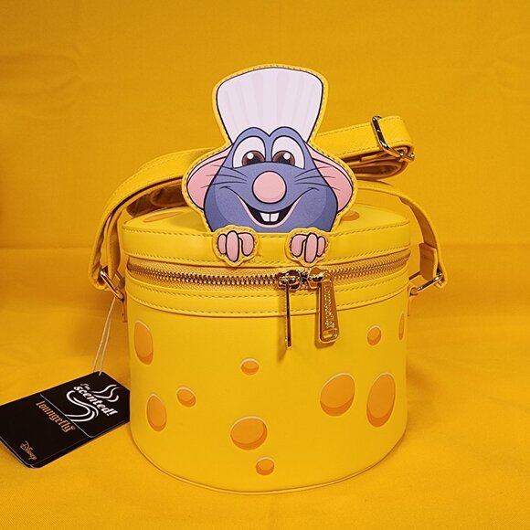 Loungefly Disney Pixar Ratatouille Remy Cheese Strawberry Scented Crossbody Bag - Picture 14 of 14